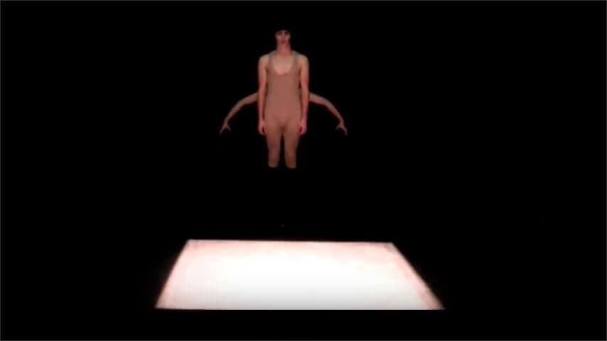 Olhos Caídos (2016) performance - 1